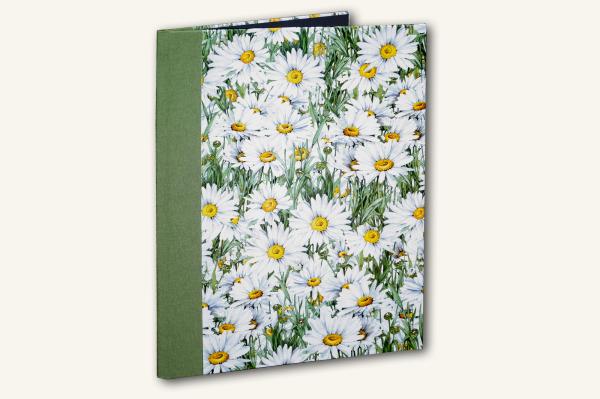 Sammelmappe "Margeriten", handgefertigt